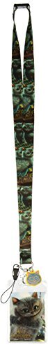 Disney Alice in Wonderland Cheshire Cat Lanyard with Soft Dangle & Card Holder - Bild 1 von 1