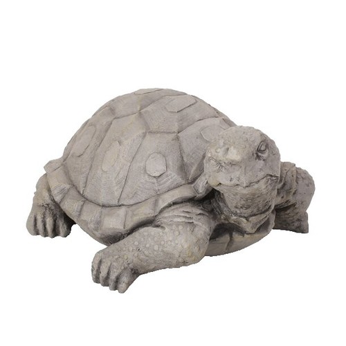 Schildkröten-Figur Aus Kunstharz – Garten-Deko, 7x5,6x3 Cm, Wetterfest, Für Teich & Balkon