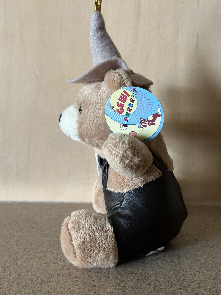 Vintage German Teddy Bear Yodels Gerhardshofen Lederhausen With