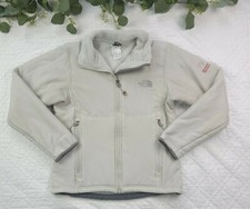 The North Face Women's Summit Series Full Zip White Fleece Lined Size S Polartec