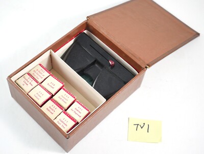 TRU-VUE 3D LIBRARY Case Box w/8 strips variety & Viewer NICE