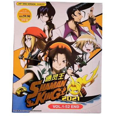 Anime DVD Shaman King 2021 (Vol.1-52 END) Complete TV Series [ENG DUBBED]