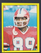 Topps 1982 American Football Sticker No 14 - Wallace Francis - Atlanta (T331)
