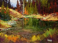 Art – Neil Patterson Original Oil Painting – Still Waters