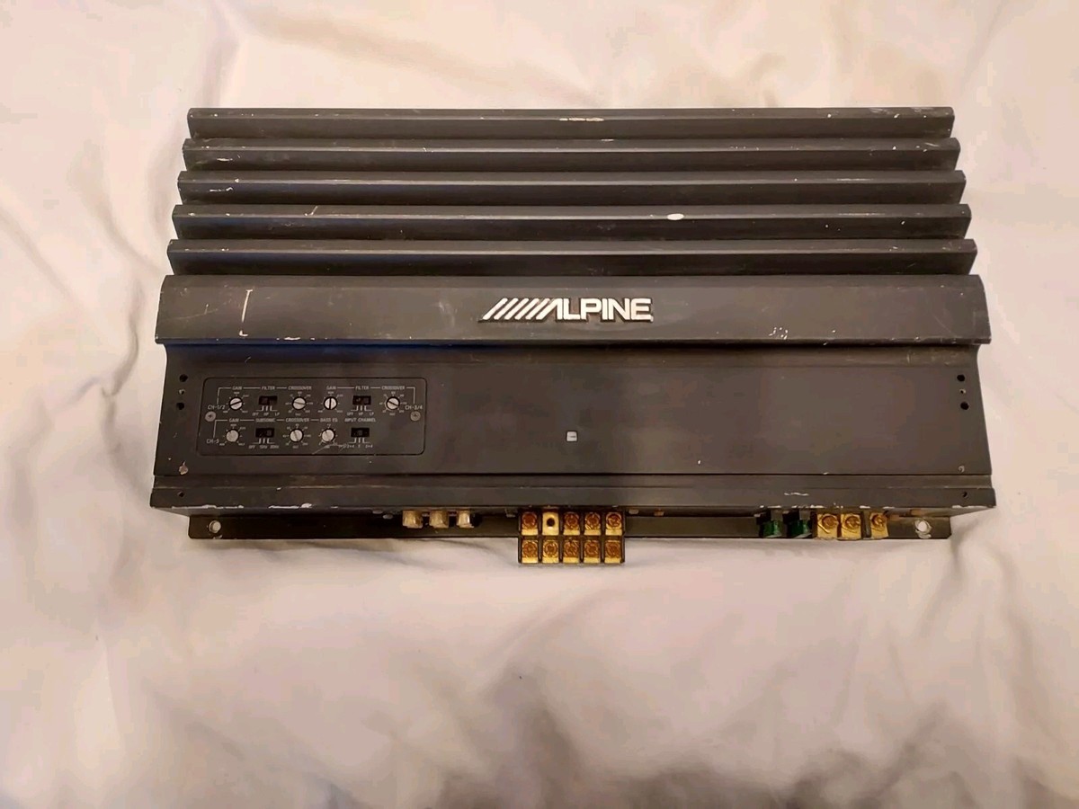 Alpine MRV-F450 5-Channel Car Amp for sale online | eBay