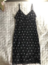 black lace dress small