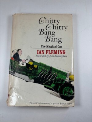 Chitty Chitty Bang Bang Hardcover Book by Ian Fleming 1964 Book Club Edition