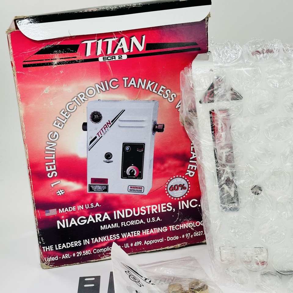 Titan N120 SCR2 Tankless Water Heater 11.8KW Small Form 10