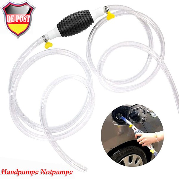 Handpumpe Notpumpe Absaugpumpe Pumpe UmfüLlpumpe FüR Wasser ÖL Benzin Diesel DE-image