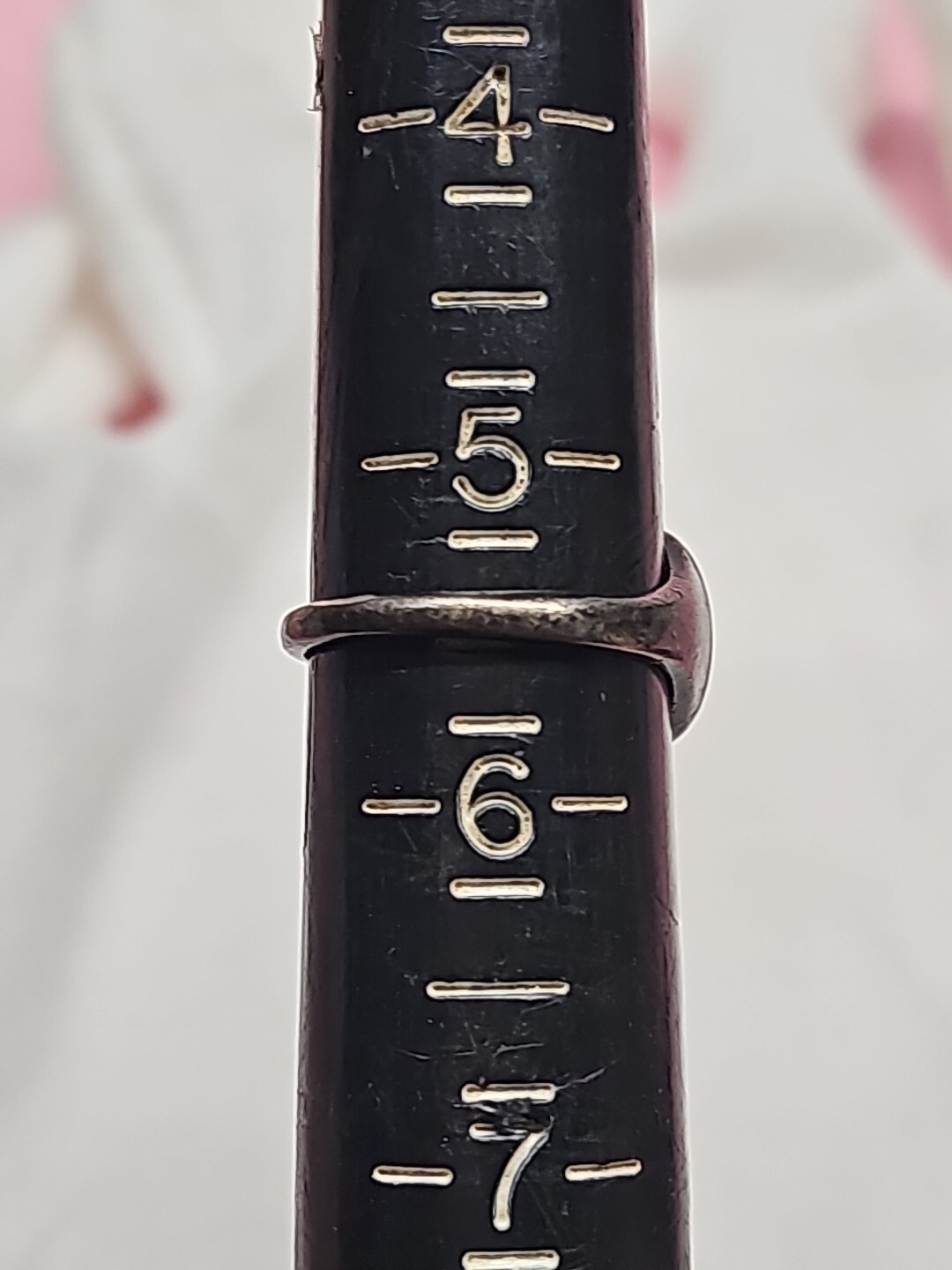 STERLING SILVER CLASS RING missing stone CRESTLIN… - image 6