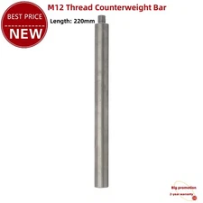M12 Thread Counterweight Bar Balance Weight Extension Rod for ZWO AM5 Mount tp1
