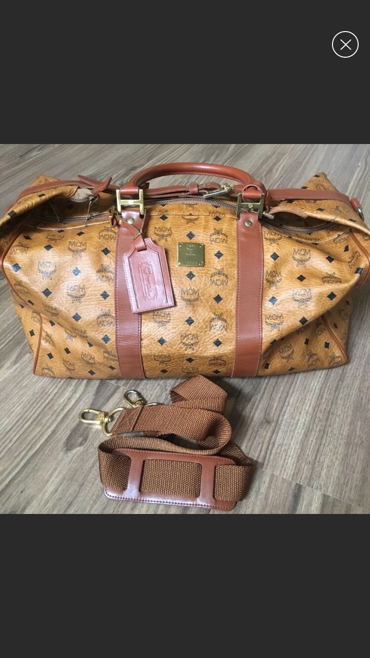 mcm travel luggage