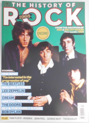 The History of Rock Magazin #4 2025. 1968 The Who, The Beatles, Rolling Stones