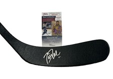 Zach Parise Signed North Dakota Fighting Sioux Stick New York Islanders JSA COA