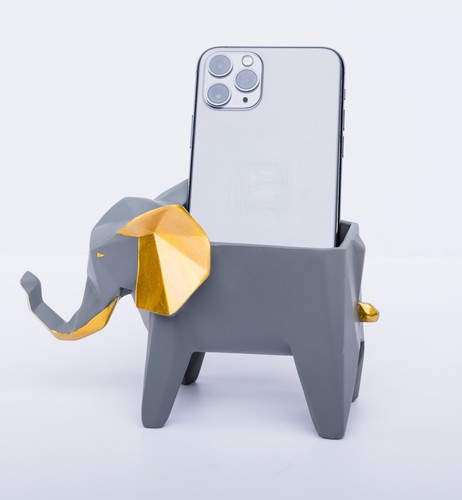 Lucky Elephant in a Pot: Versatile Functionality Perfect Home Gift - Picture 3 of 12