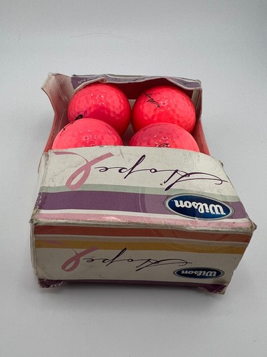 Wilson Hope Golf Balls 6 Pink Golf Balls Breast Cancer Research Foundation - Picture 4 of 8