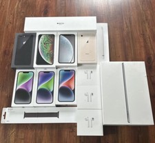 Lot Of Apple Empty Boxes iPhones iPad Air Pods Boxes Are Empty
