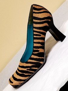 nine west zebra print shoes