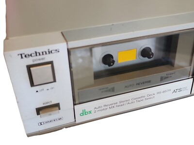 📼 Technics 📼~Auto Reverse Stereo Cassette Deck~RS-B57R~ (Needs