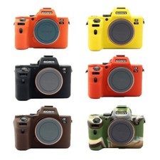 For Sony A7R4 A7R3 A7II A7R mark2 a7s2 A7R2 Silicone Camera Bag Soft Camera Case
