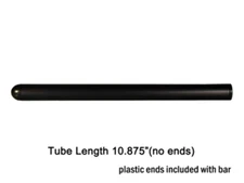 Vortex CLR001K Clip-On Replacement Handlebar, Black -No Clips - Bar Only