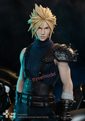 GAMETOYS GT-004 1/6 Cloud Strife Claude & Motorcycle DX Ver. In