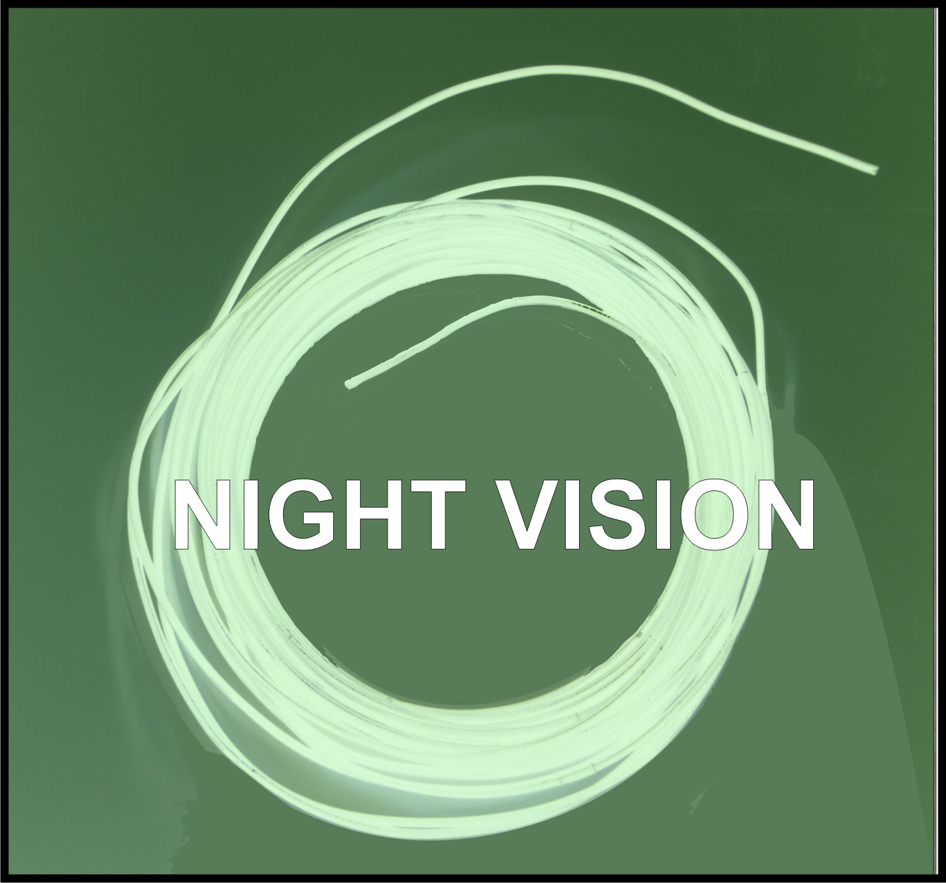 10 Yards Infrared Visible Trip Wire, Solid Copper Core, Night Vision Reflective