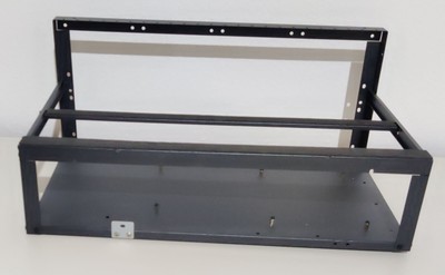 2 STÜCK, 6/8 GPU Mining Rig Frame, Open Air Case, Miner Gehäuse, Aufgebaut 