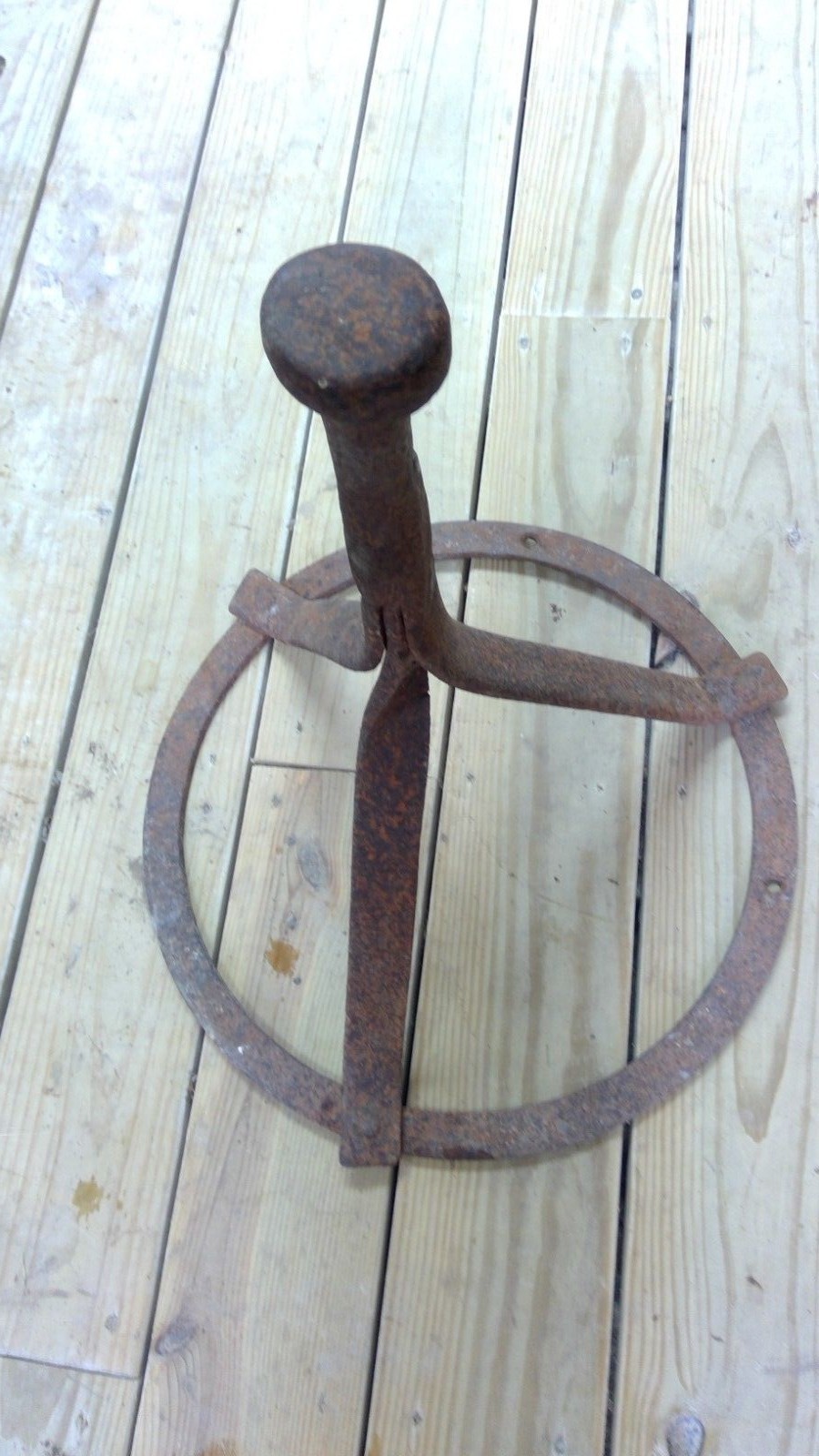 Antique Hoof Jack Farrier Stand Horse Shoeing Tripod Hand eBay