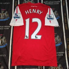 Arsenal Home Football Shirt Jersey 2011 2012 Nike Thierry Henry Size S