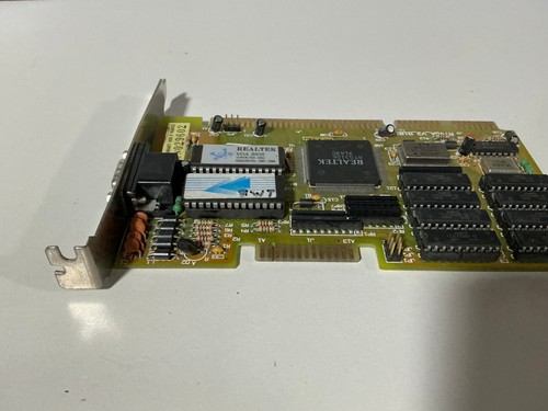 Rare VINTAGE REALTEK VGA CARD RTVGA-V3-91014 - Photo 7/7