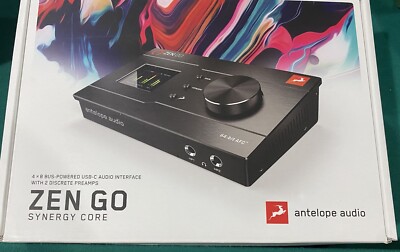 Antelope Audio Zen Go Synergy Core Desktop USB Type-C Audio Interface