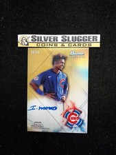 2021 Ismael Mena Bowman Sterling On Card Auto Gold Refractor /50 #BSPA-IM Cubs