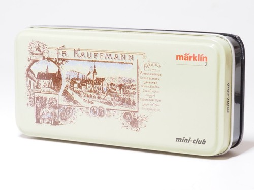 1999 Z-scale Marklin Museum old era wine barrel car and metal truck NIB - Picture 3 of 3