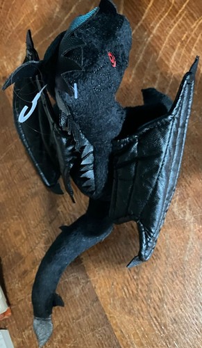 ๐ฅ Elder Scrolls V Skyrim Alduin Plush Bethesda Loot Crate NEW w/ Tags 2021 - Picture 9 of 9