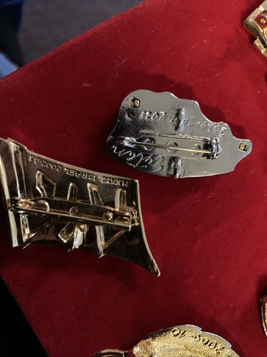 Lot Of Brooches Judaica - Picture 9 of 12