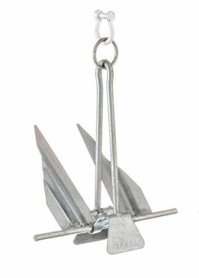 Utility Fluke Style Boat Marine Utility Anchor Galvanized Seachoice 7E 41610