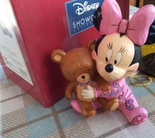 V Rare Disney Tradition  minnie Mouse Baby Girl-bed Time Besties   4.5  Boxed