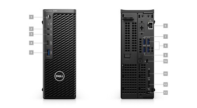 New Dell Precision 3240 Compact Core i7 4.5GHz 16GB 512GB SSD