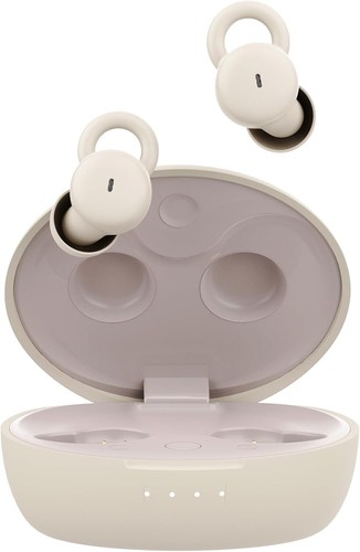 Wedoking Sleep Earbuds w/Mic Bluetooth 5.3 Apple Android Compatible -Ivory - NEW