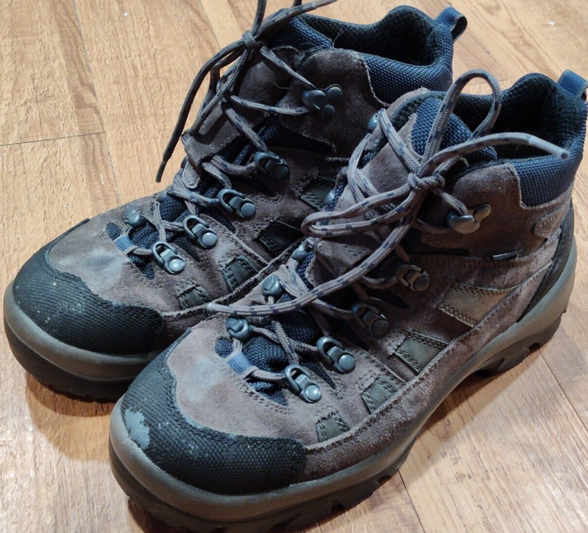 Bean GTX Gore Tex Vibram Sole Mid Hiking Boots Made in Italy