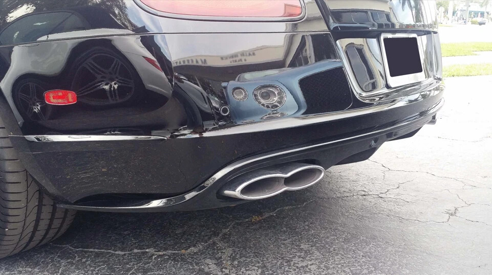 Rear Skirt Diffuser OE Style For Bentley Continental GT Coupe 2012-2017 USA Made