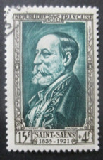 FRANCE-1952-St-Saens N°932 oblitéré