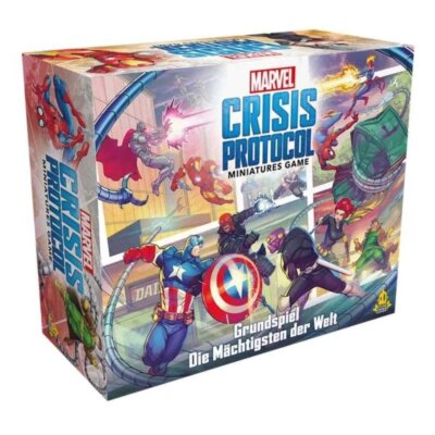 Marvel Crisis Protocol Die Mächtigsten der Welt - Brettspiel - 2 Spieler