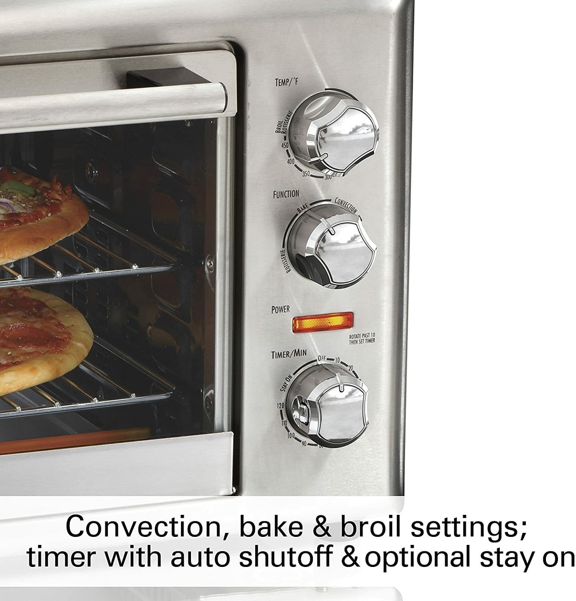 Hamilton Beach Countertop Rotisserie Convection Toaster Oven