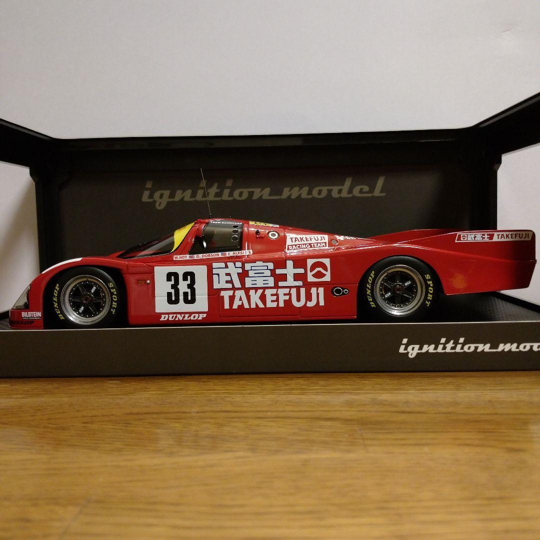 ignition model IG1205 1/18 TAKEFUJI Porsche 962C (#33) 1989 Le 