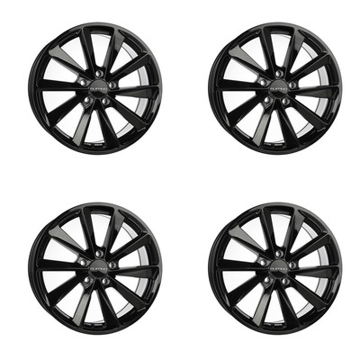 Set of 4 20in Black Alloy Wheel Rims for Polestar Polestar 2, RF33QY3 5x108 5Lug
