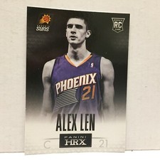 2013 Panini HRX Alex Len NBA Basketball Rookie Card. rookie card picture
