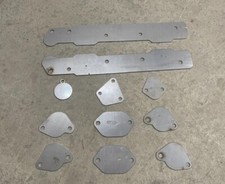 Pontiac Engine Block Off Plates Round-port Masking Storage 326-455