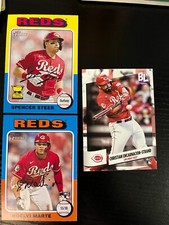 Christian Encarnacion-Strand rookie card Noelvi Marte Spencer Steer cup 2024